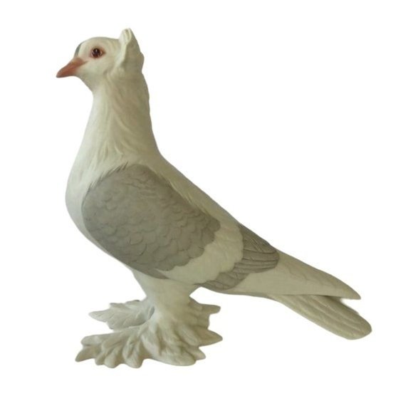 Vintage Pair of Boehm Tumbler Pigeons $200/Set - Picture 8 of 10